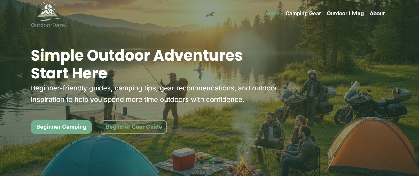 OutdoorDaze outdoor content website