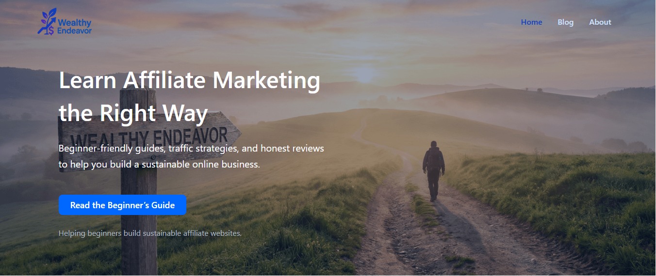 WealthyEndeavor digital education website